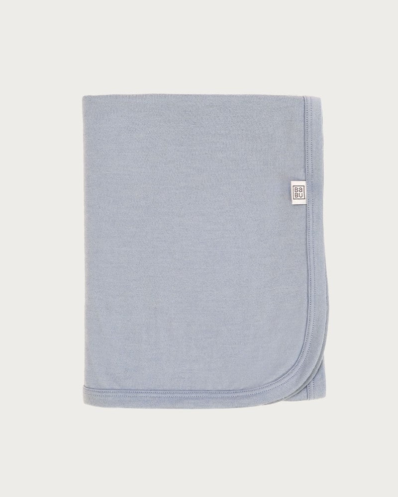 Merino Swaddle Wrap | Periwinkle