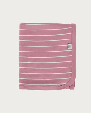 Merino Swaddle Wrap | Blossom Stripe
