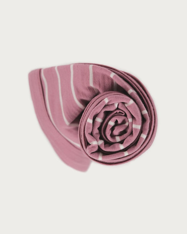 Merino Swaddle Wrap | Blossom Stripe