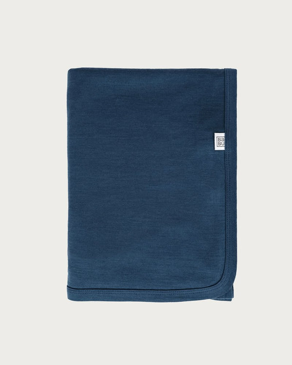 Merino Swaddle Wrap | Denim