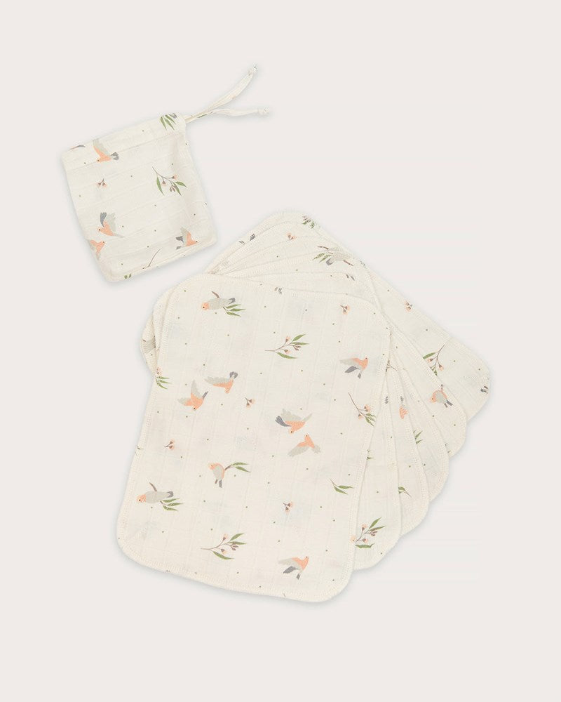 Muslin Wash Cloths (6 Pack) | Galah