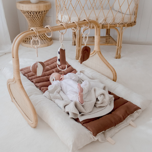 Rattan Play Gym Bundle | Chocolate Spot