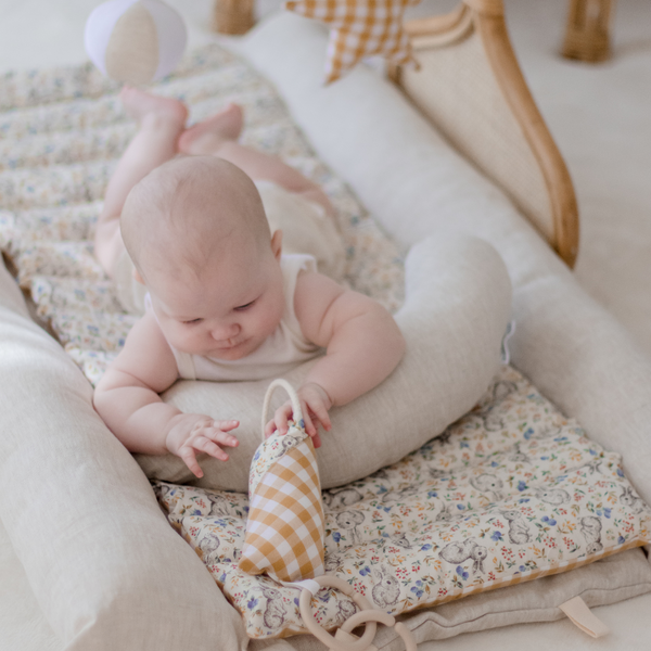 Rattan Play Gym Bundle | Natural Bunny