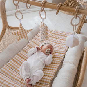Rattan Play Gym Bundle | Natural Bunny
