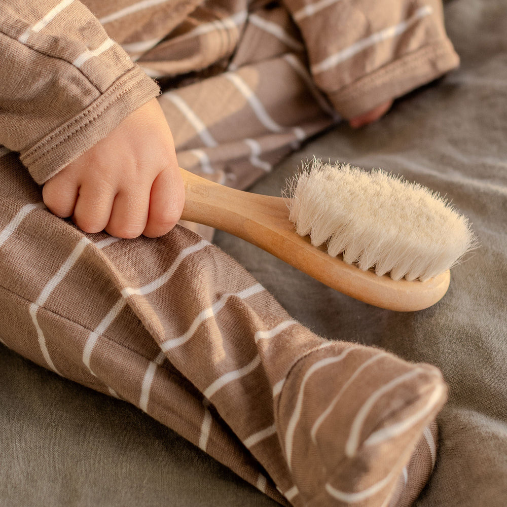 Wooden Baby Hairbrush