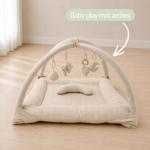Arches - Activity Play Mat | Natural Linen