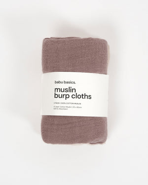 Muslin Burp Cloth Set (2 pack)