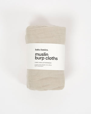 Muslin Burp Cloth Set (2 pack)