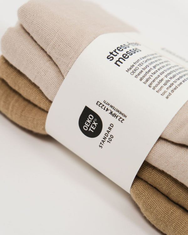 Muslin Burp Cloth Set (2 pack)