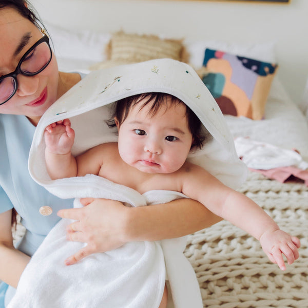 Terry Hooded Baby Towel - Kookaburra