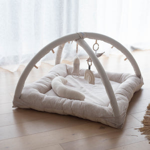 Activity Play Mat | Lined Linen ✨ BEST SELLER ✨