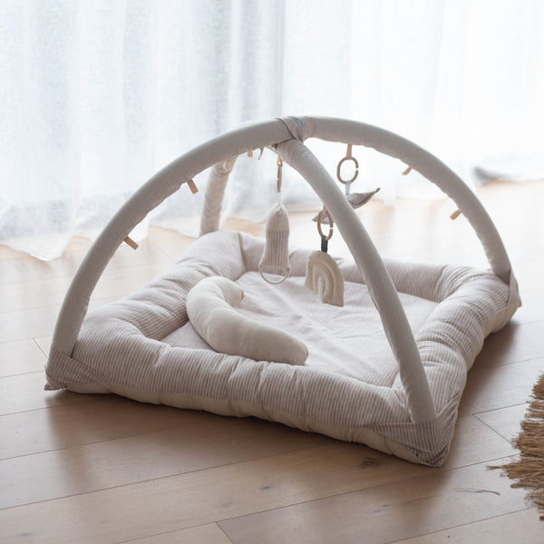 Activity Play Mat | Lined Linen ✨ BEST SELLER ✨