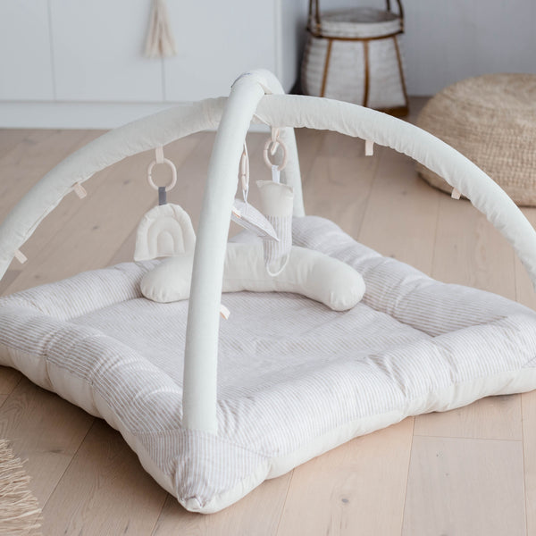 Activity Play Mat | Lined Linen ✨ BEST SELLER ✨