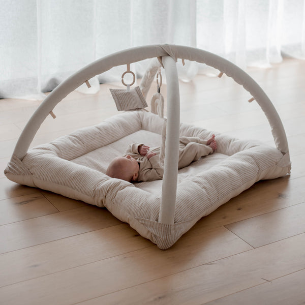 Activity Play Mat | Lined Linen ✨ BEST SELLER ✨