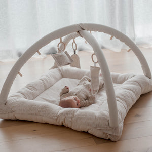 Activity Play Mat | Lined Linen ✨ BEST SELLER ✨