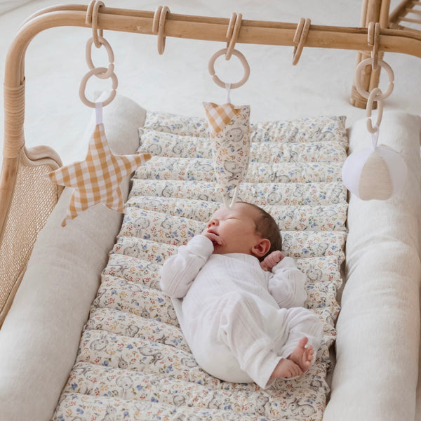 Rattan Play Gym Bundle | Natural Bunny