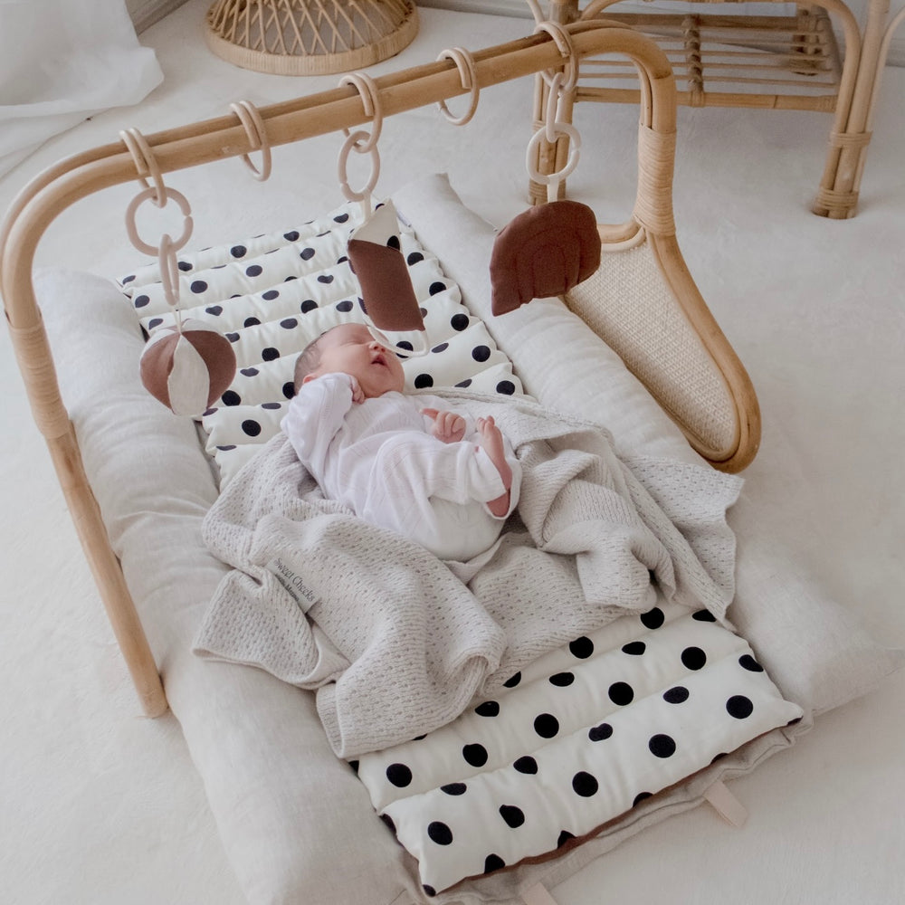 Rattan Play Gym Bundle | Chocolate Spot