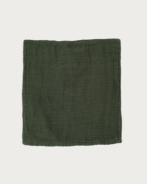 Muslin Wash Cloths (3 Pack) - Moss, Sage & Mocha