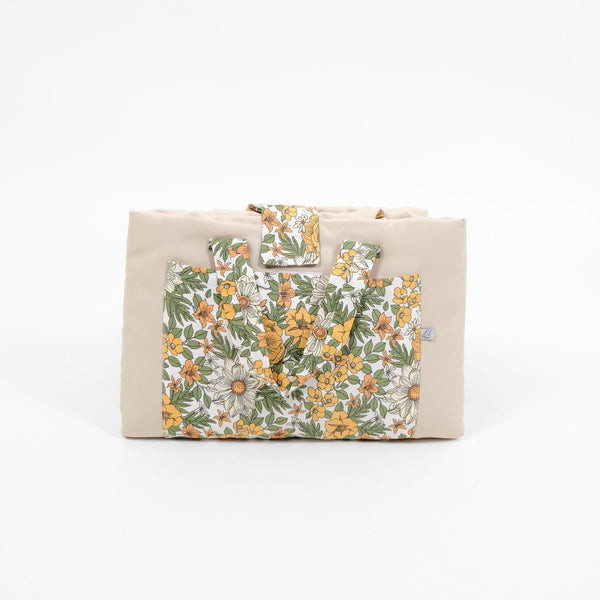 Round Water Resistant Travel Mat Bundle | Vintage Floral