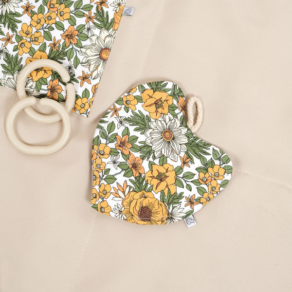 Round Water Resistant Travel Mat Bundle | Vintage Floral