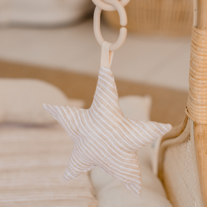 Rattan Play Gym Bundle | Lined Linen