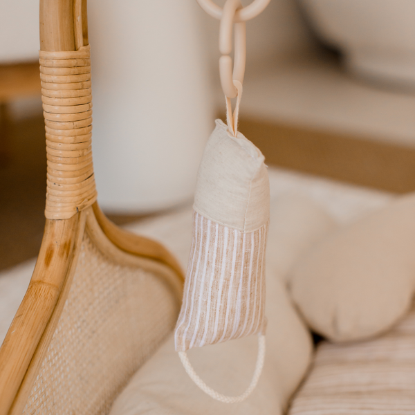Rattan Play Gym Bundle | Lined Linen